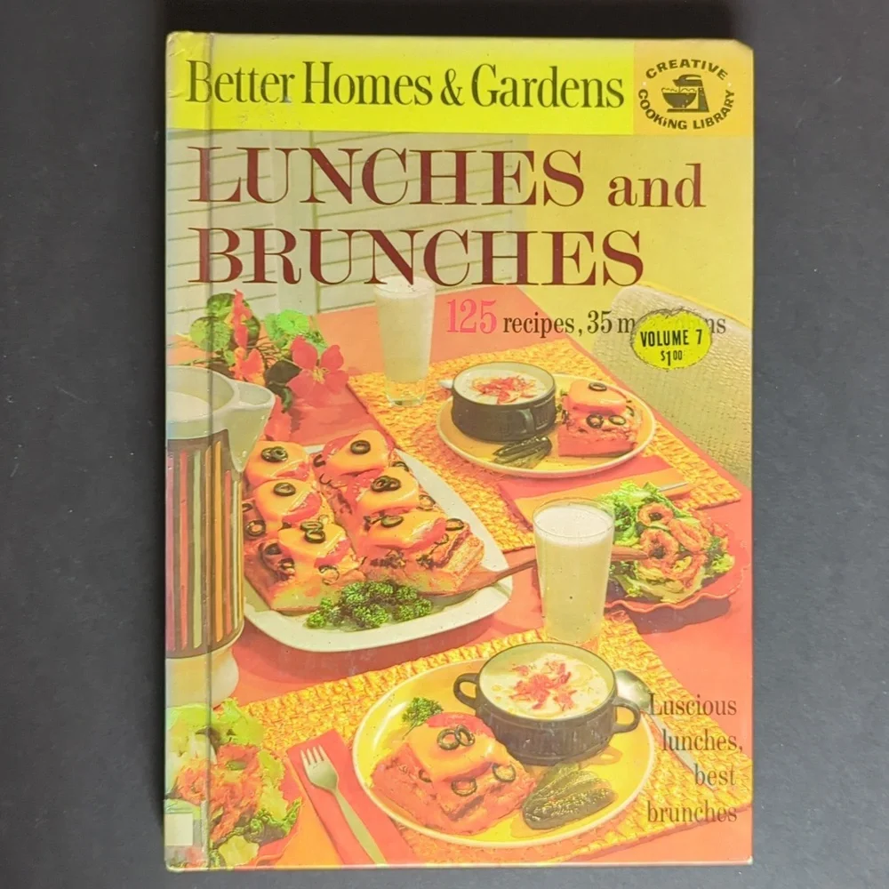 Better Homes and Gardens Set of 6 Vintage Cookbooks 1963 x4 1973 1974 Hardbacks